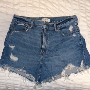 Abercrombie High Rise Shorts